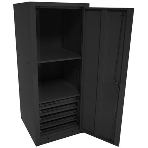 Homak BK08021050 22 Inch Rs Pro Full Height Side Locker, Black
