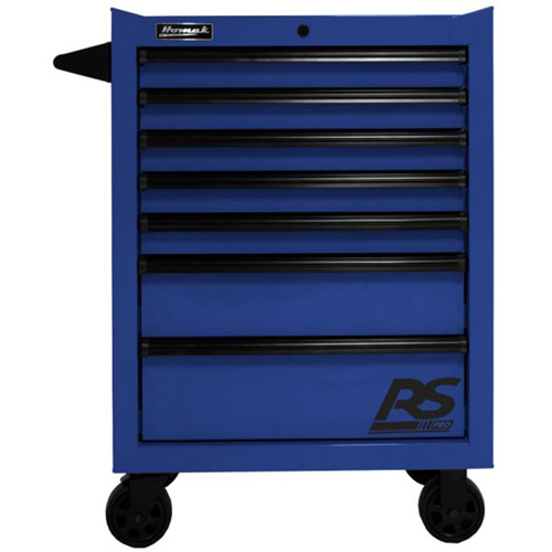 Homak BL04027770 27 Inch Rs Pro 7 Drawer Roller Cabinet, Blue
