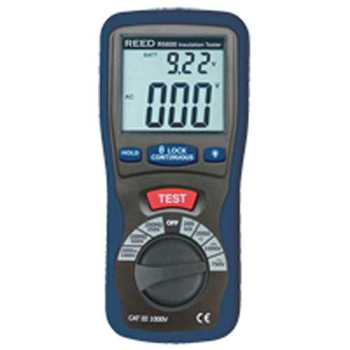 REED Instruments R5600-NIST Multi-Function Insulation Tester with NIST Certificate