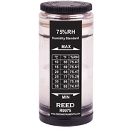 REED Instruments R9975 Humidity Calibration Standard, 75 ToolDiscounter