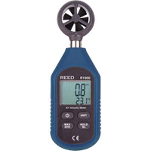 REED Instruments R1900 Compact Air Velocity Meter