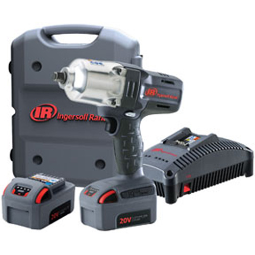 Ingersoll Rand W7150-K2 1/2-Inch High-Torque Impactool Charger 2 Li-ion Batteries and Case Kit 