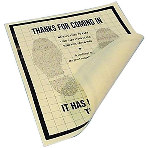 John Dow PFM-500P Disposable Car Floor Mats