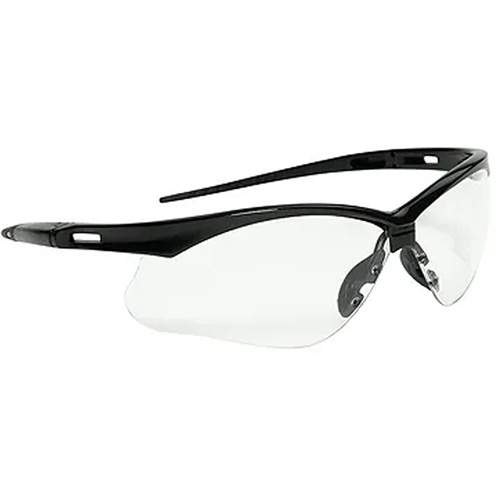 JACKSON SAFETY 50001 Safety Glasses with Black Frame &amp; Clear Anti-Fog Lens