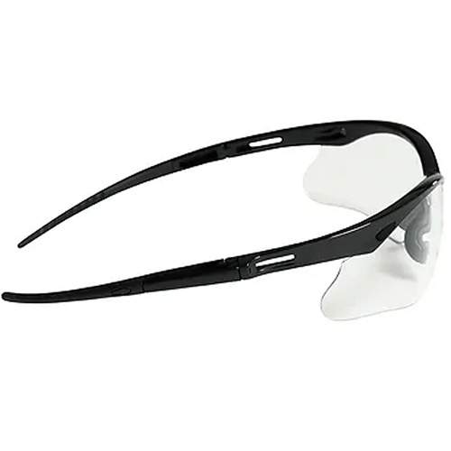 JACKSON SAFETY 50001 Safety Glasses with Black Frame &amp; Clear Anti-Fog Lens