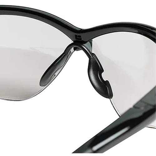 JACKSON SAFETY 50004 Safety Glasses with Black Frame &amp; Indoor/Outdoor Lens