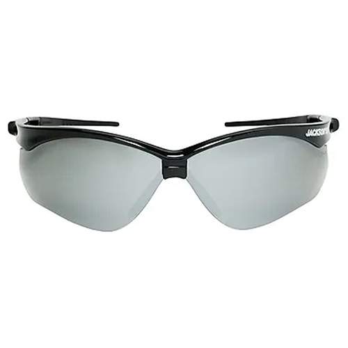 JACKSON SAFETY 50006 Safety Glasses with Black Frame and Smoke Lens