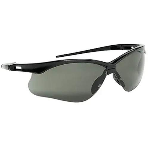 JACKSON SAFETY 50007 Safety Glasses with Black Frame and Smoke Anti-Fog Lens