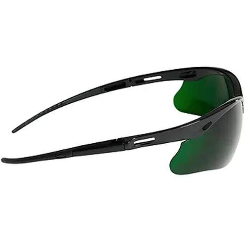 JACKSON SAFETY 50010 Safety Glasses with Black Frame and IR 5.0 Lens