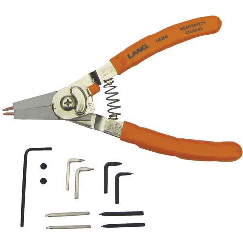 Kastar Hand Tools 1434 Quick Switch Pliers With Tip Kit