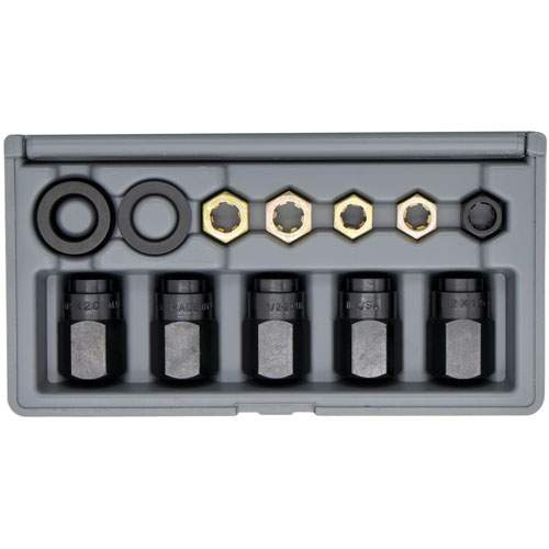 Kastar Hand Tools 802 12 PIECE WHEEL STUD INSTALLER KIT Tool Discounter