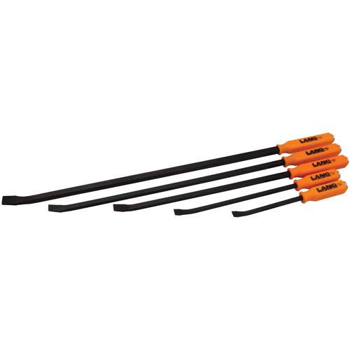 Kastar Hand Tools 853-5ST 5 Piece Curved Pry Bar With Strike Handle Set