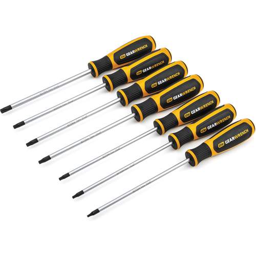 GearWrench 80071H Torx&reg; Dual Material Screwdriver Set