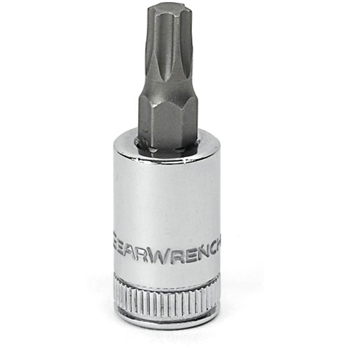 GearWrench 80175 1/4 Inch Drive Torx Press Fit Bit Socket, T-25