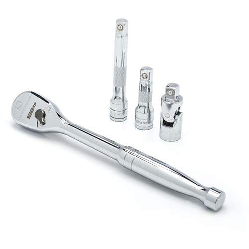 GearWrench 80700P Master Socket Set, 1/2" Drive, 49 Pieces, SAE & Metric ToolDiscounter