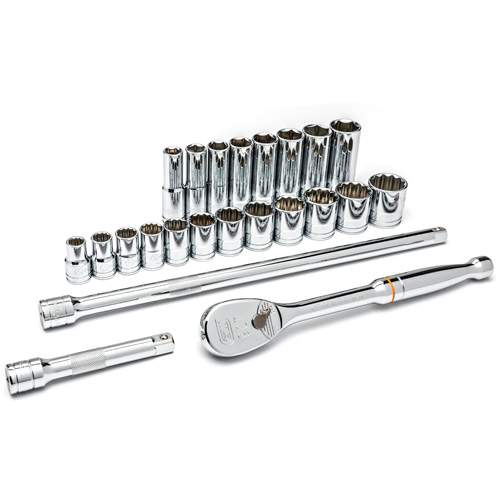 GearWrench 80707 6-Point SAE Mechanics Tool Set