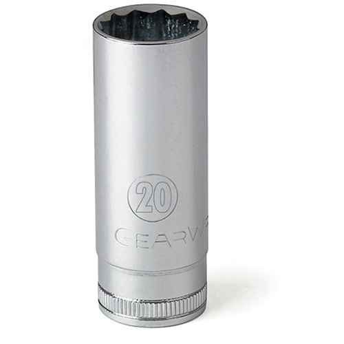 GearWrench 80795 1/2 Drive 12 Point Deep SAE Socket 1