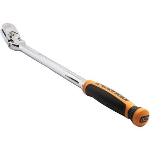 GearWrench KDT-81210XP 120XP Dual Material Handle Flex Head Teardrop Ratchet