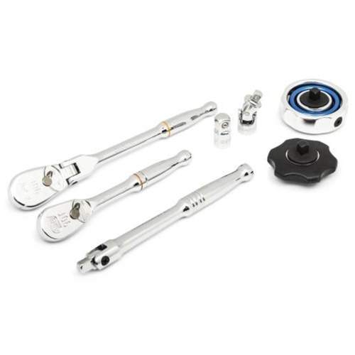 GearWrench 86520 90-Tooth Ratchet &amp; Drive Tool Set with Foam Storage Tray