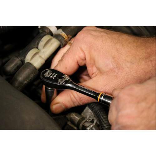 GearWrench 86520 90-Tooth Ratchet &amp; Drive Tool Set with Foam Storage Tray