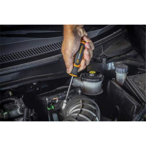 GearWrench KDT-GWMSSCRSL Slotted Dual Material Screwdriver Set in Foam Storage Tray