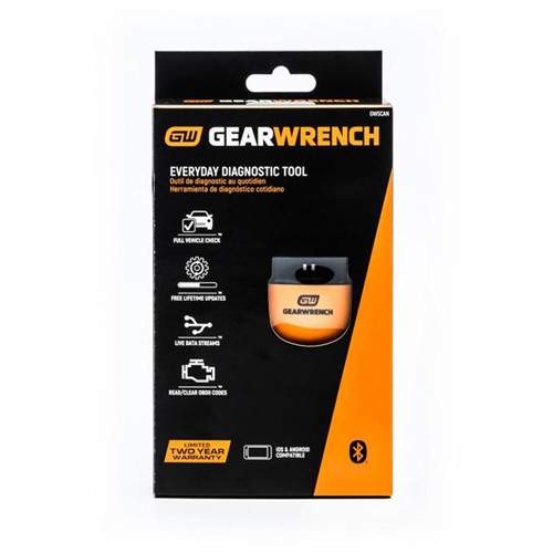 GearWrench GWSCAN Everyday Diagnostic Tool Bluetooth OBDII Tester