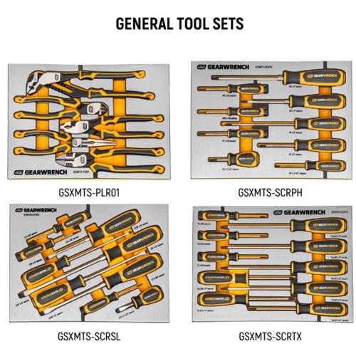 GearWrench MEGAMOD1024 MEGAMOD Master Mechanic's Tool Set with Tool Storage
