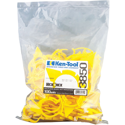 Ken-Tool 30604 HexChex Multi-Size Loose Wheel Nut Indicator