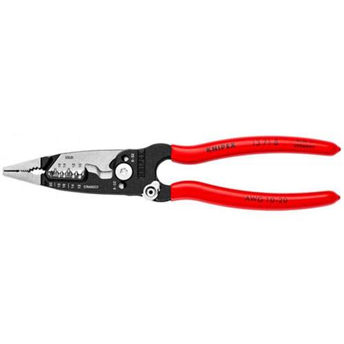 Knipex 13718 8 Inch Forged Wire Stripper, 10-20 Awg