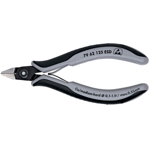 Knipex 7962125ESD 5 Inch Esd Precision Electronics Diagonal Cutters