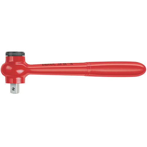 Knipex 9842 10 1/2 Inch 1000 Volt Insulated Reversible Ratchet
