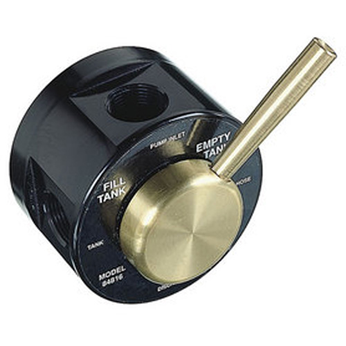 Lincoln Industrial 84816 4 - Way Fluid Overfill Warning Valve