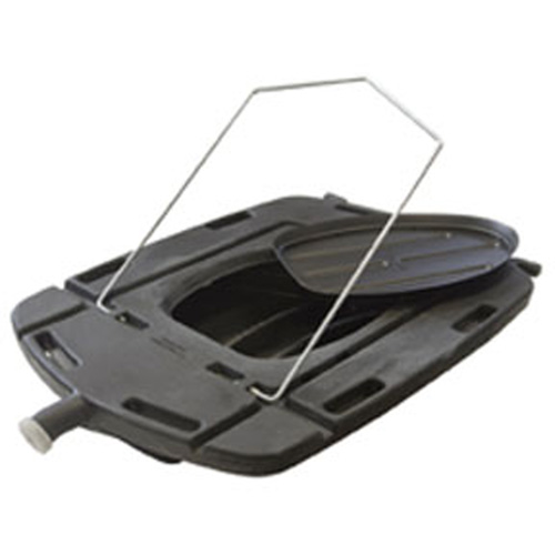 Lisle 19202 Low Profile Truck Oil Drain With Lid