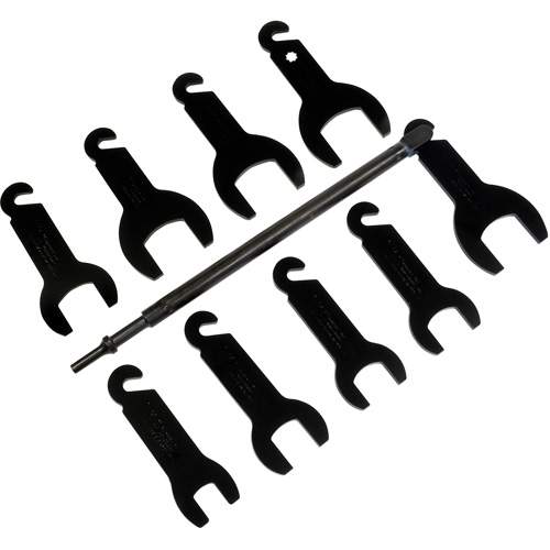 Lisle 43350 Pneumatic Fan Clutch Wrench Set