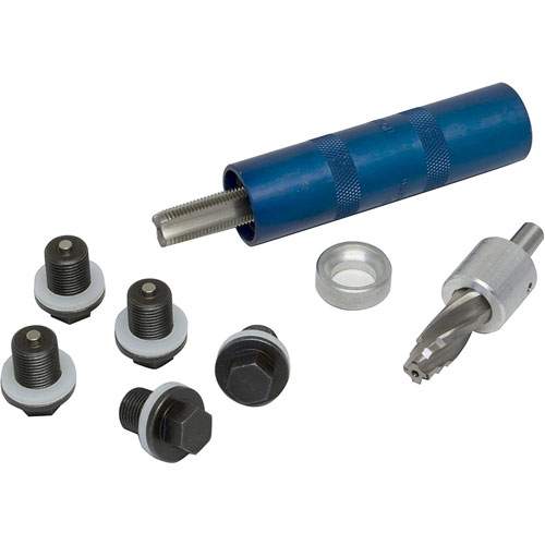 Lisle 58850 Oil Pan Plug Rethreading Kit ToolDiscounter