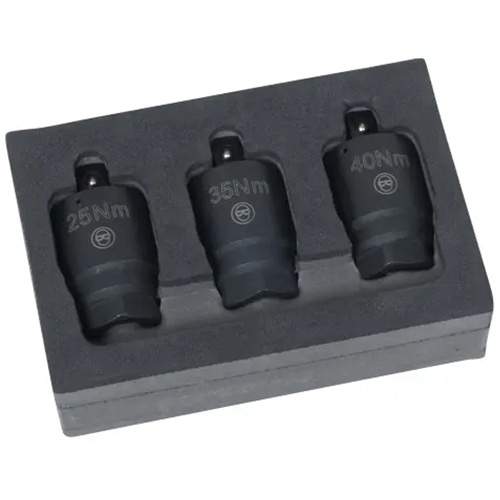 Lisle 60740 3-Piece Torque Adapter Set