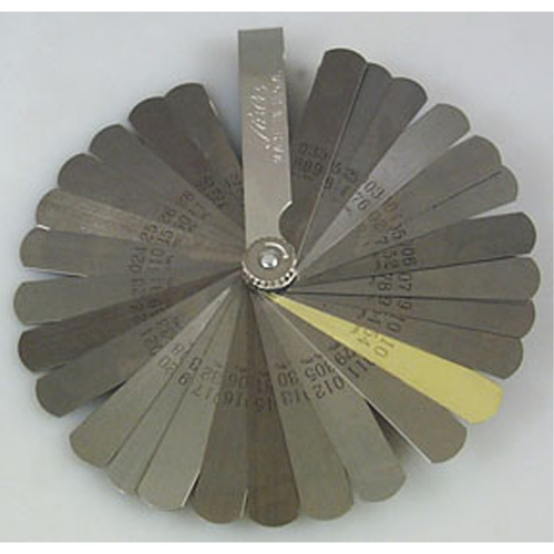 Lisle 68100 Feeler Gauge Set, Deluxe