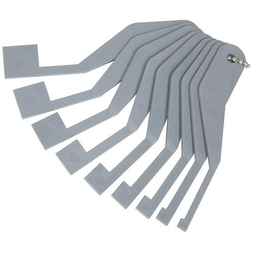 Lisle 83400 Truck Brake Lining Gauge Set ToolDiscounter