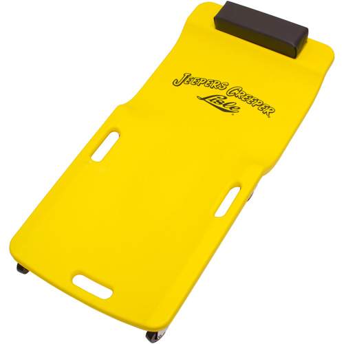 Lisle 93102 Creeper, Low Profile, Plastic, Yellow