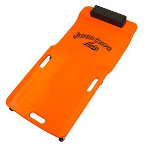 Lisle 93202 Low Profile Plastic Creeper, Neon Orange
