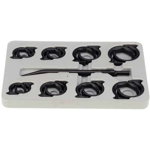 Lock Technologies LT1930XL 16 Piece Metric Shockit Line Wrench Set for Automotive/Hydraulic Line Fittings