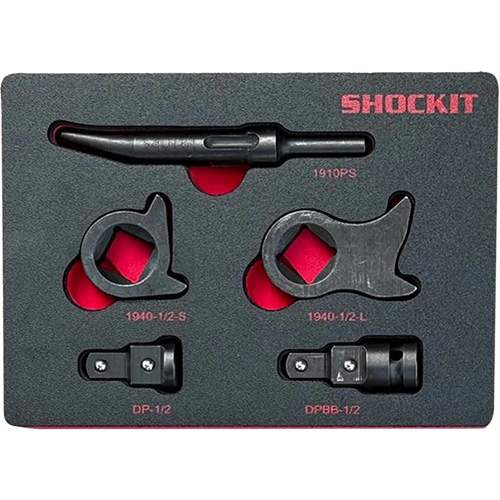 Lock Technologies LT1940-1/2F 5-Piece SHOCKIT Kentucky Kicker 1/2” Driver Kit