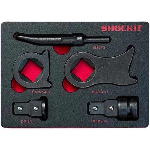 Lock Technologies LT1940-3/4F 5-Piece SHOCKIT Kentucky Kicker 3/4” Driver Kit