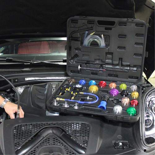 Mastercool 43301-A 27-Piece Master Radiator Pressure Test Kit