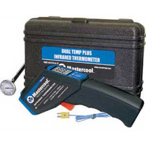 Mastercool 52225-A-SP Ir Thermometer Laser Aimed With Contact Thermometer