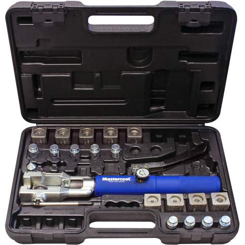 Mastercool 72450 Double Flare &amp; Metric Bubble Flaring Tool Set