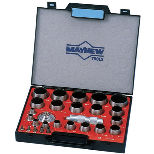 Mayhew Tools 66002 Fractional Hollow Punch Set