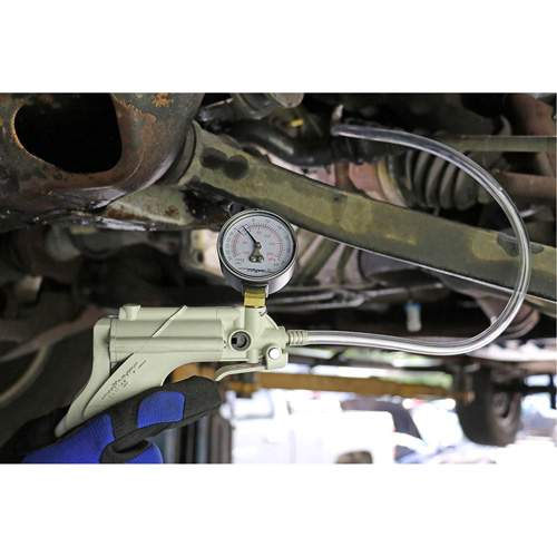 Mityvac MV8255 Selectline Dual Vacuum/Pressure Pump, with Gauge, 16 CC, 30 PSI