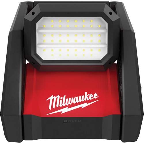 Milwaukee 2366-20 M18 Rover Dual Power Flood Light, LED, 2000/4000/1200 Lumens, Plastic Housing