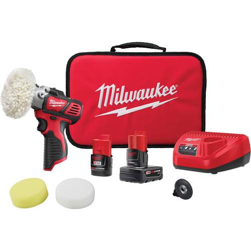 Milwaukee ML2438-22X M12 Variable Speed Polisher/Sander Kit